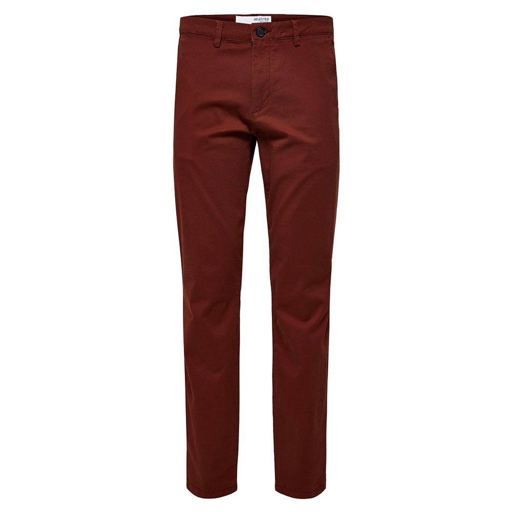 Selected New Miles Slim Fit Chino Pants Rød 29 / 32 Mand