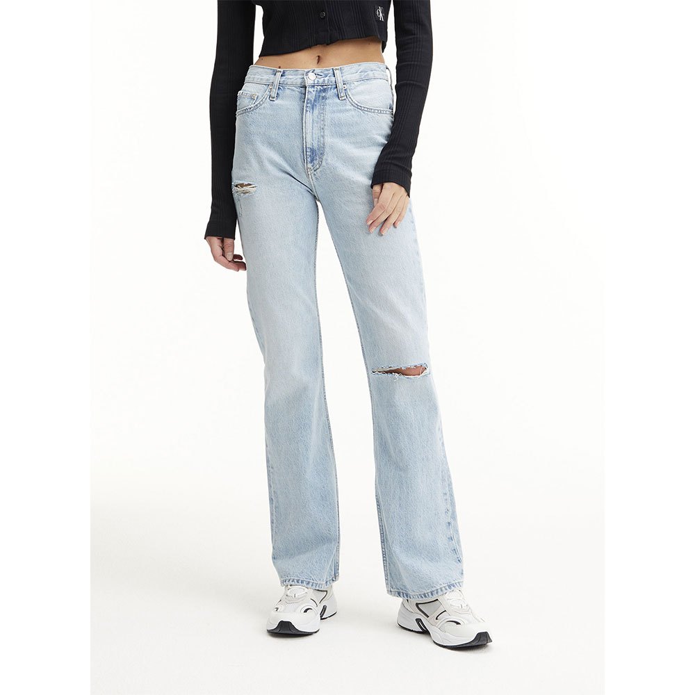 Calvin Klein Jeans Authentic Bootcut Fit Jeans Blå 24 / 30 Kvinde