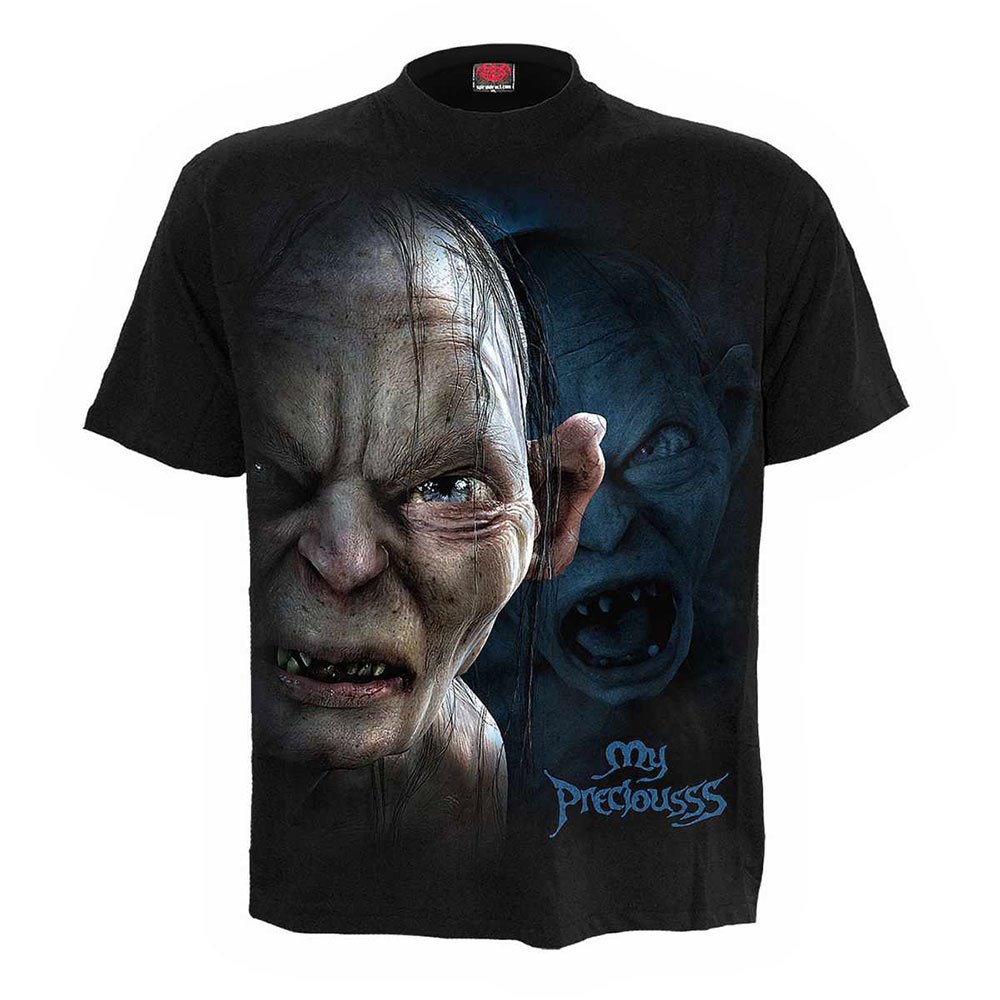 Heroes Spiral Direct Lord Of The Rings Gollum Short Sleeve T-shirt Sort 2XL Mand
