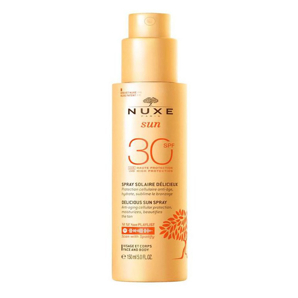 Nuxe Visage&corp 150ml Sunscreen Gylden  Mand