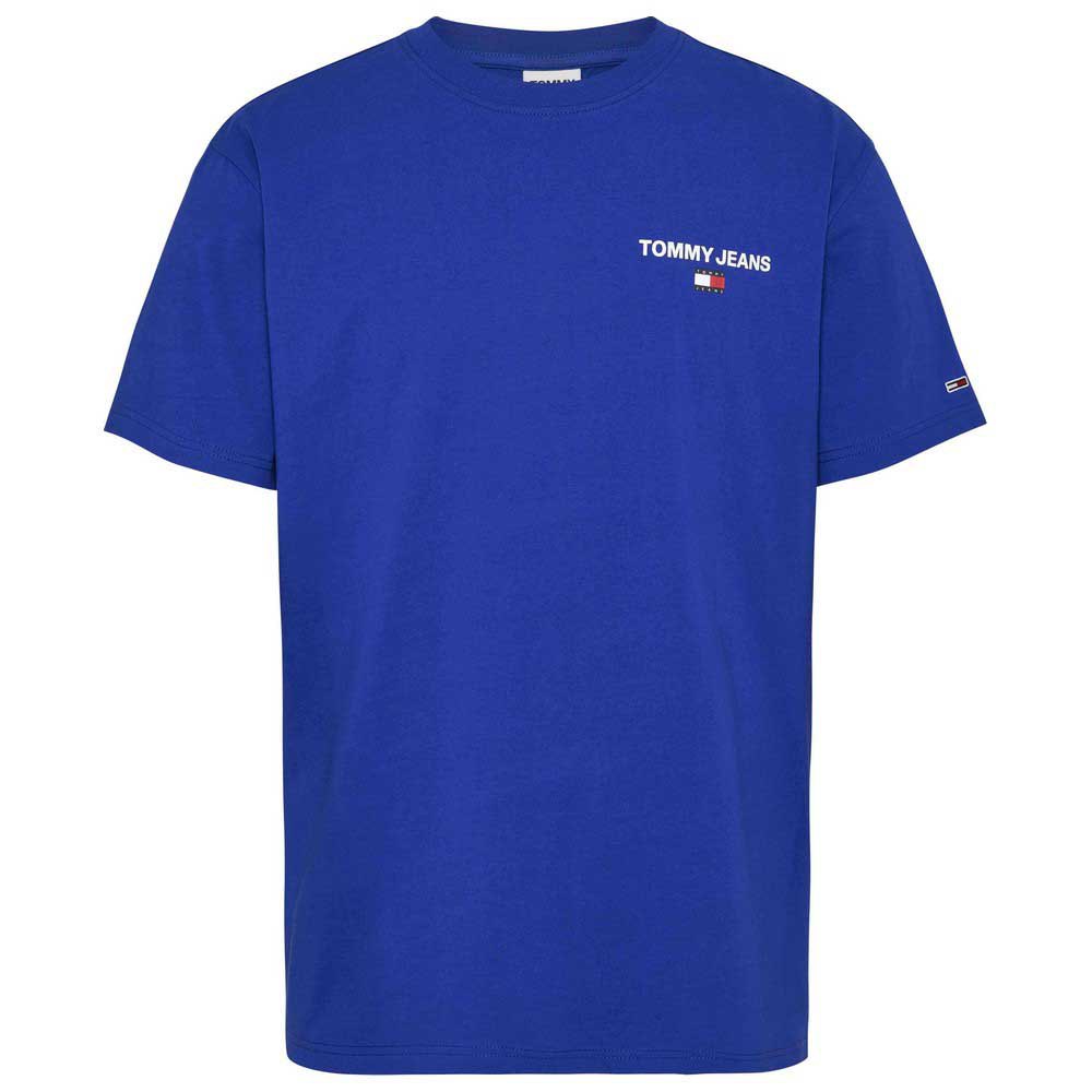 Tommy Jeans Classic Linear Back Print Short Sleeve T-shirt Blå L Mand