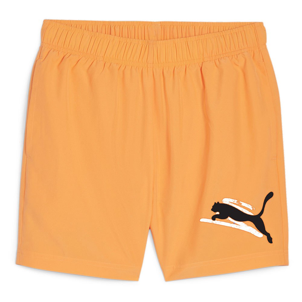 Puma Ess+ Logo Lab Cat 5´´ Sweat Shorts Orange S Mand