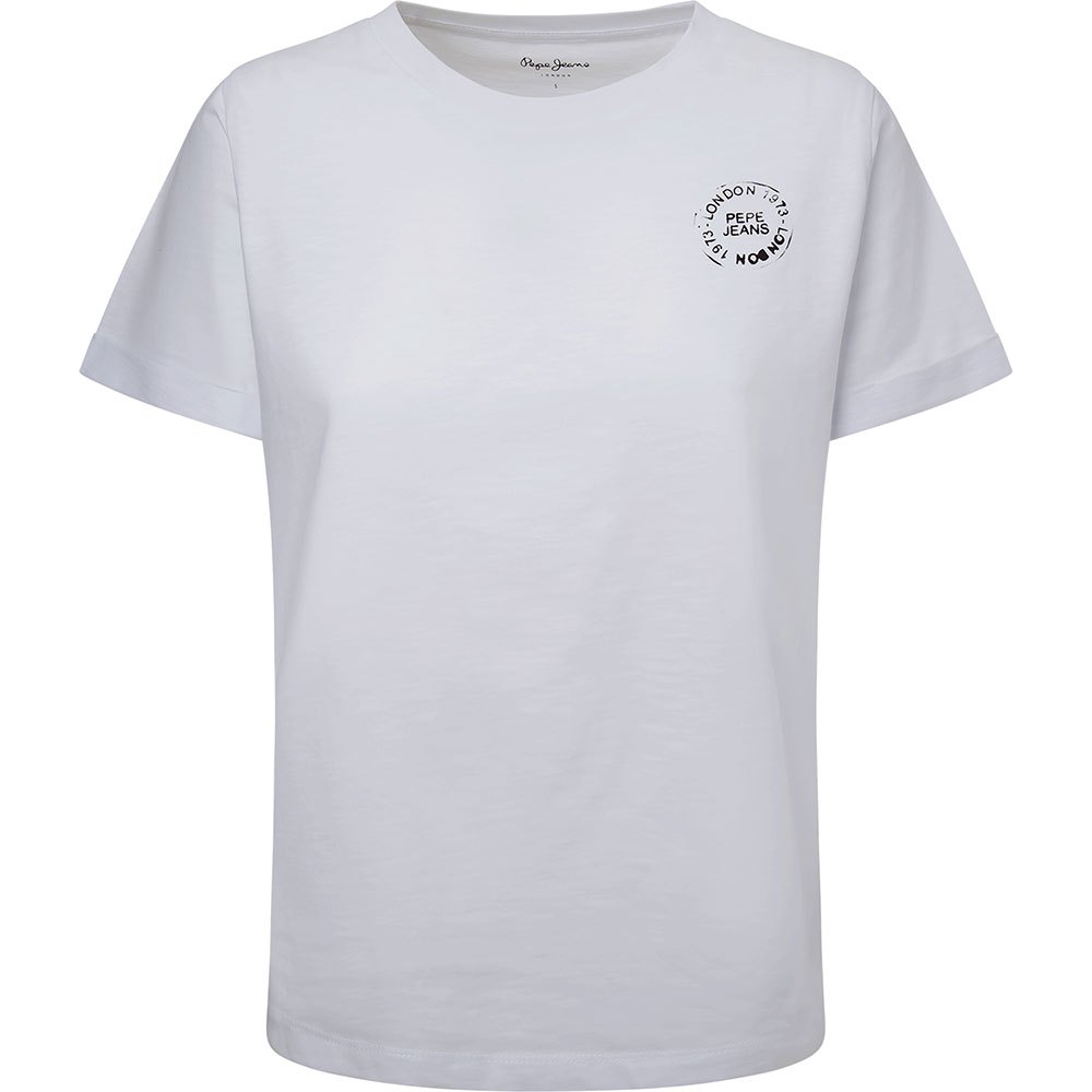 Pepe Jeans Chantal Short Sleeve T-shirt Hvid L Kvinde