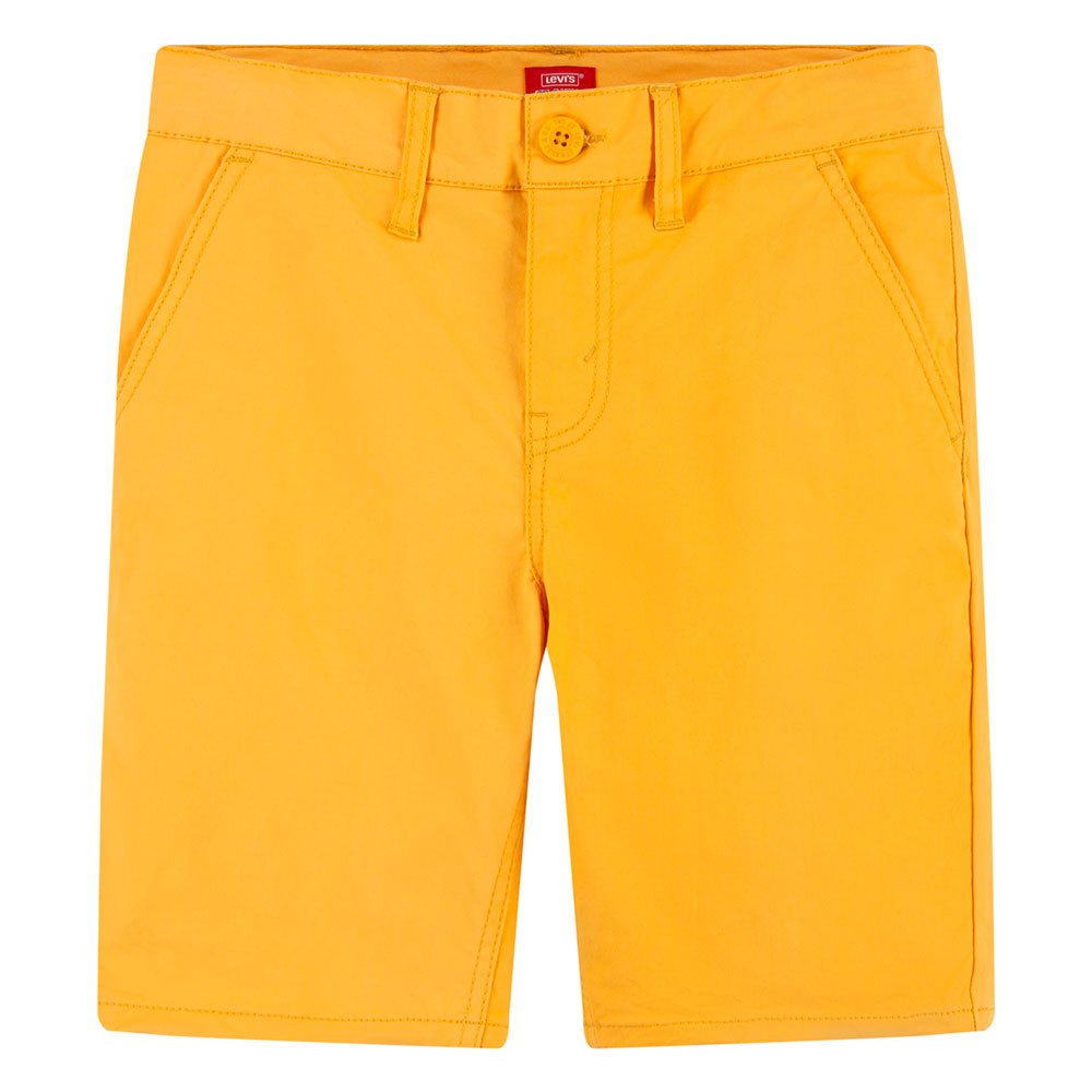 Levi´s ® Kids Straight Fit Chino Shorts Orange 3 Years Dreng