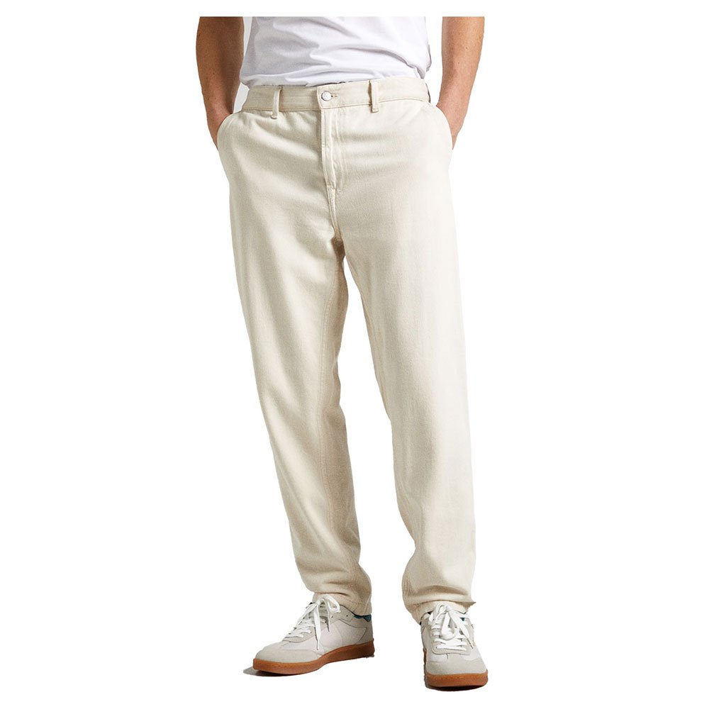 Pepe Jeans Relaxed Fit Ecru Jeans Beige 30 / 32 Mand
