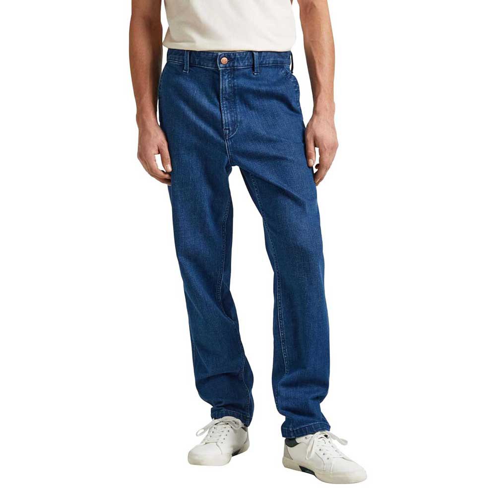 Pepe Jeans Relaxed Fit Slack Jeans Blå 31 / 32 Mand