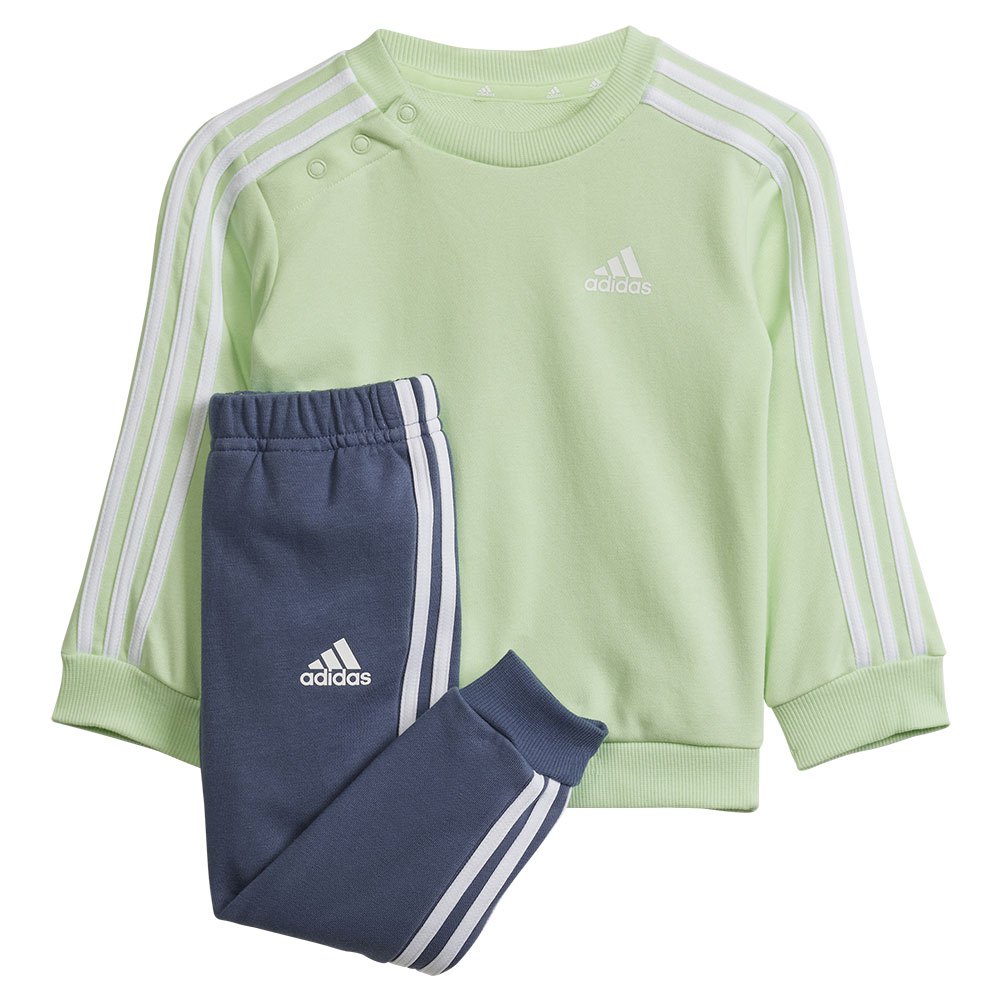 Adidas 3 Stripes Joggers Grøn 9-12 Months Dreng