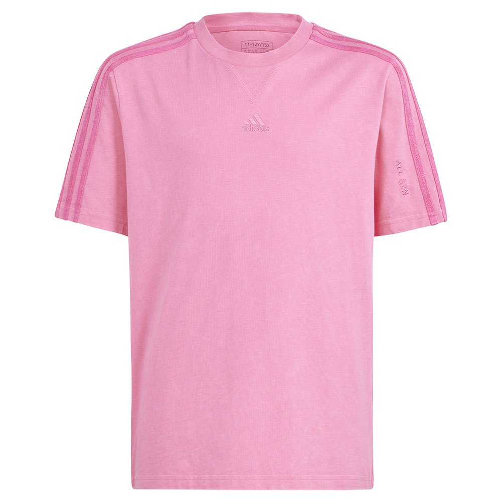 Adidas All Szn W Short Sleeve T-shirt Rosa 15-16 Years Dreng