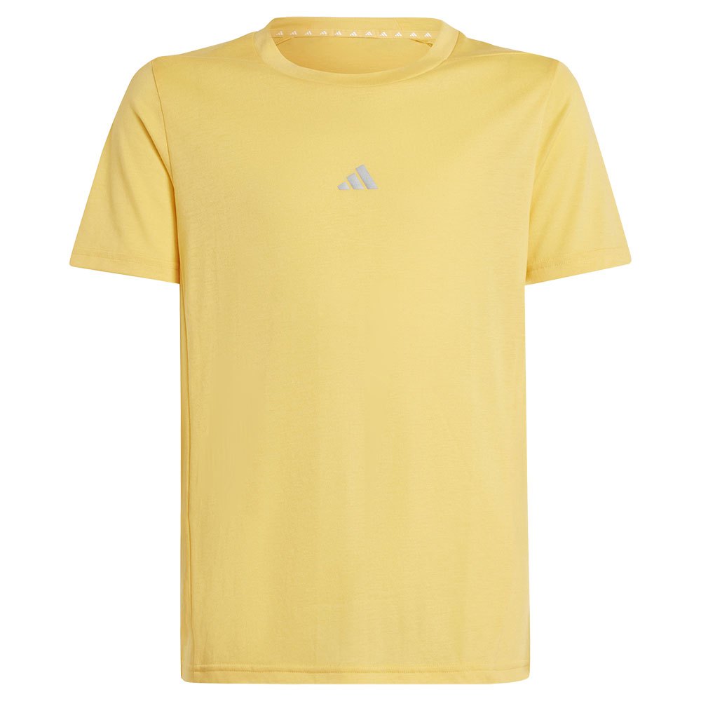 Adidas Designed For Training Short Sleeve T-shirt Gul 15-16 Years Dreng