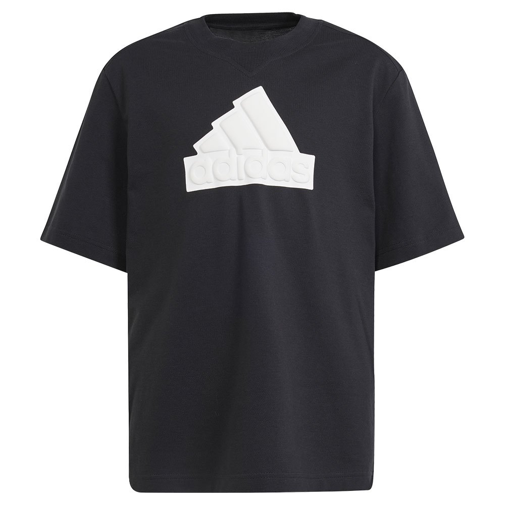 Adidas Future Icons Logo Short Sleeve T-shirt Sort 15-16 Years Dreng