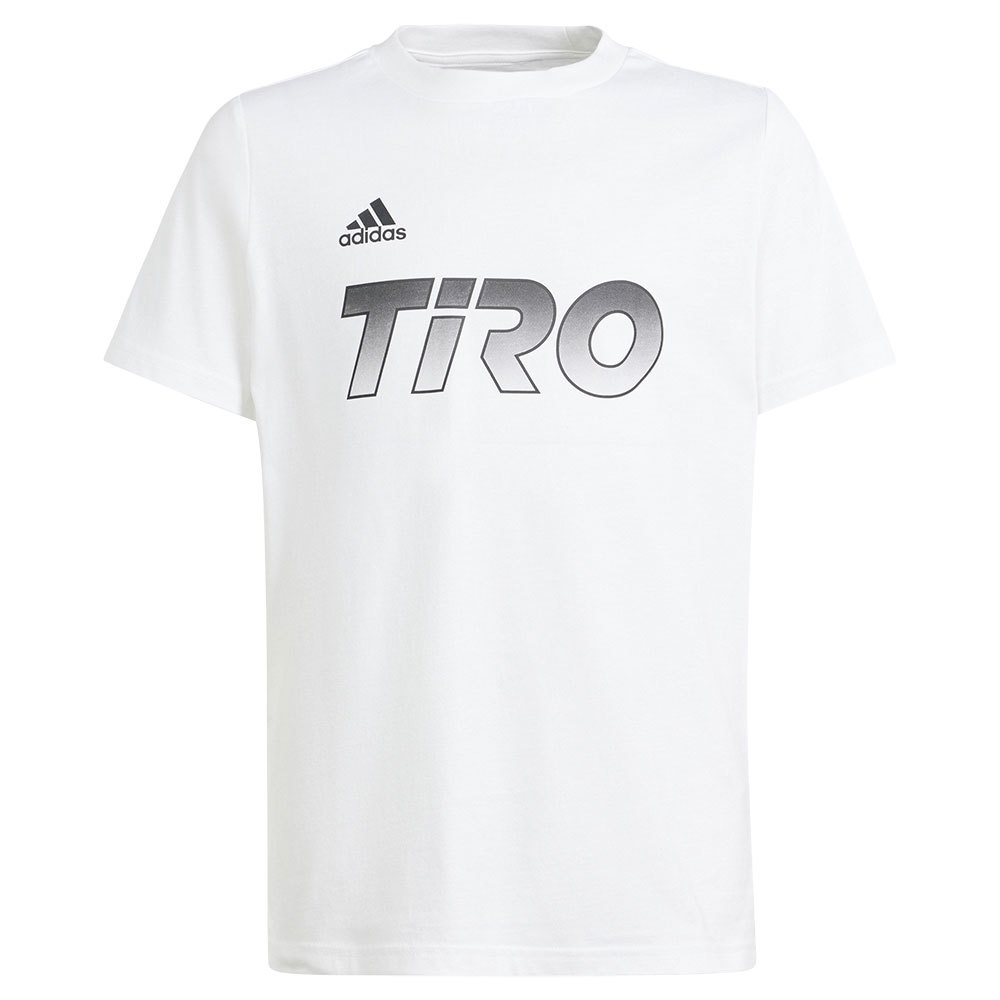 Adidas House Of Tiro Short Sleeve T-shirt Hvid 15-16 Years Dreng