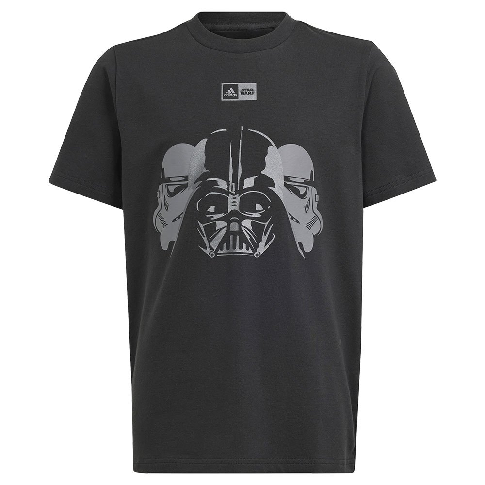 Adidas Star Wars Graphic Short Sleeve T-shirt Sort 7-8 Years Dreng
