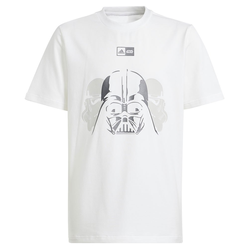 Adidas Star Wars Graphic Short Sleeve T-shirt Hvid 15-16 Years Dreng