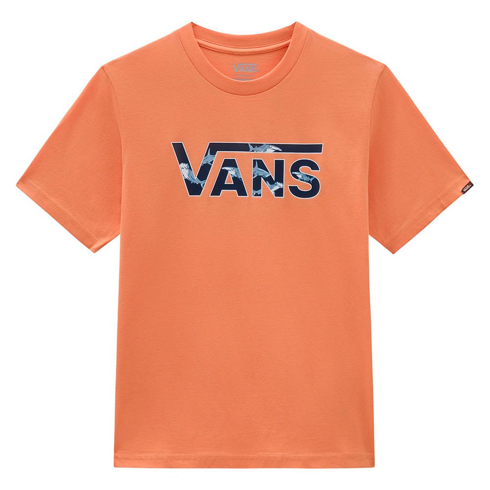 Vans Classic Logo Short Sleeve T-shirt Orange XL Dreng