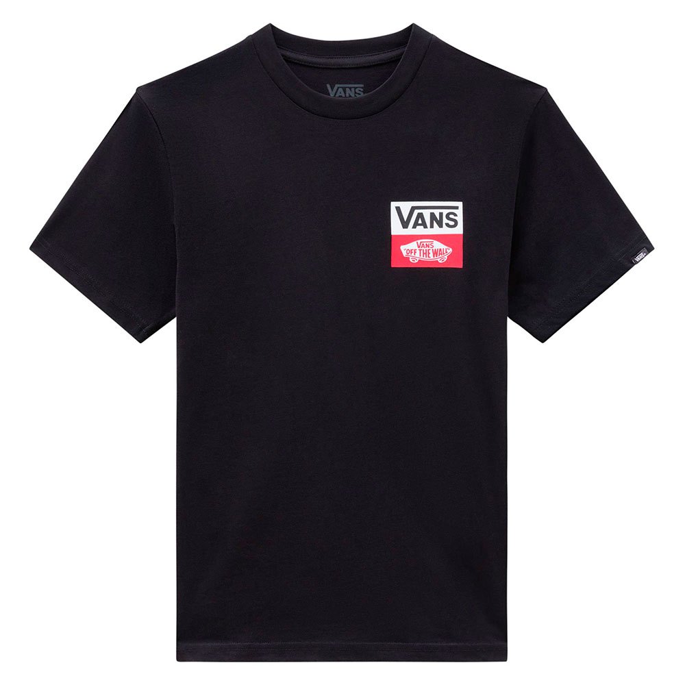 Vans Og Logo Short Sleeve T-shirt Sort L Dreng