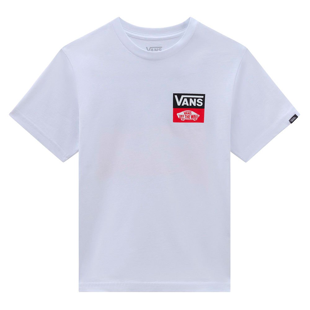 Vans Og Logo Short Sleeve T-shirt Hvid L Dreng