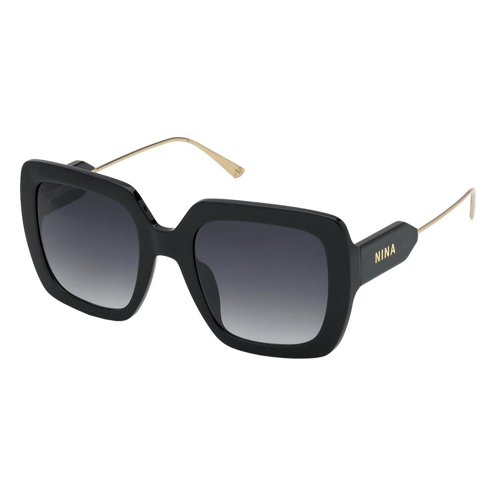Nina Ricci Snr299 Sunglasses Sort Smoke Gradient / CAT3 Mand