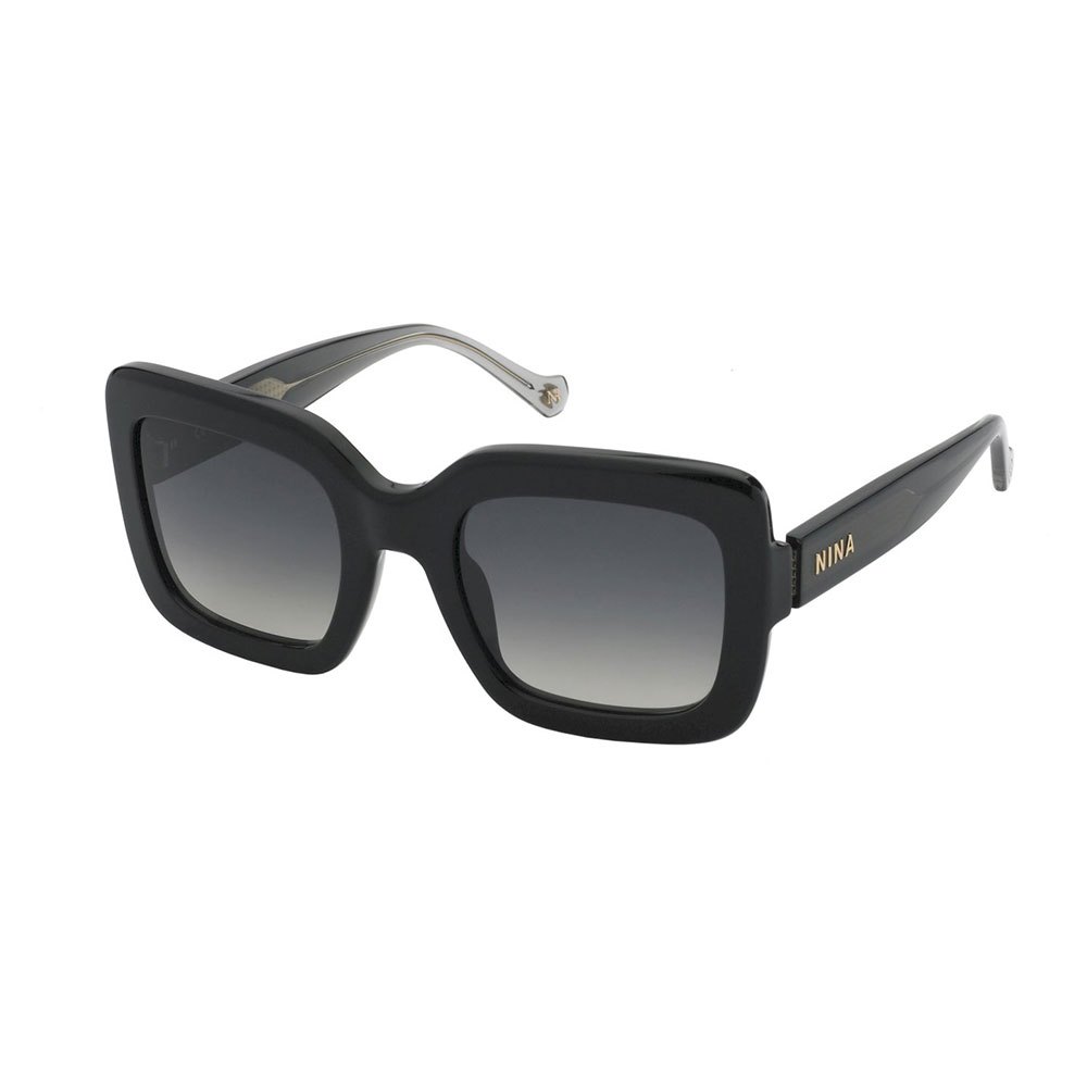 Nina Ricci Snr322 Sunglasses Sort Smoke Gradient Beige / CAT2 Mand