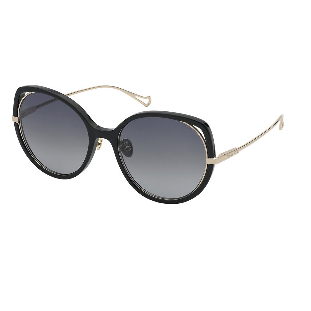 Nina Ricci Snr362 Sunglasses Gylden Smoke Gradient Smoke / CAT2 Mand