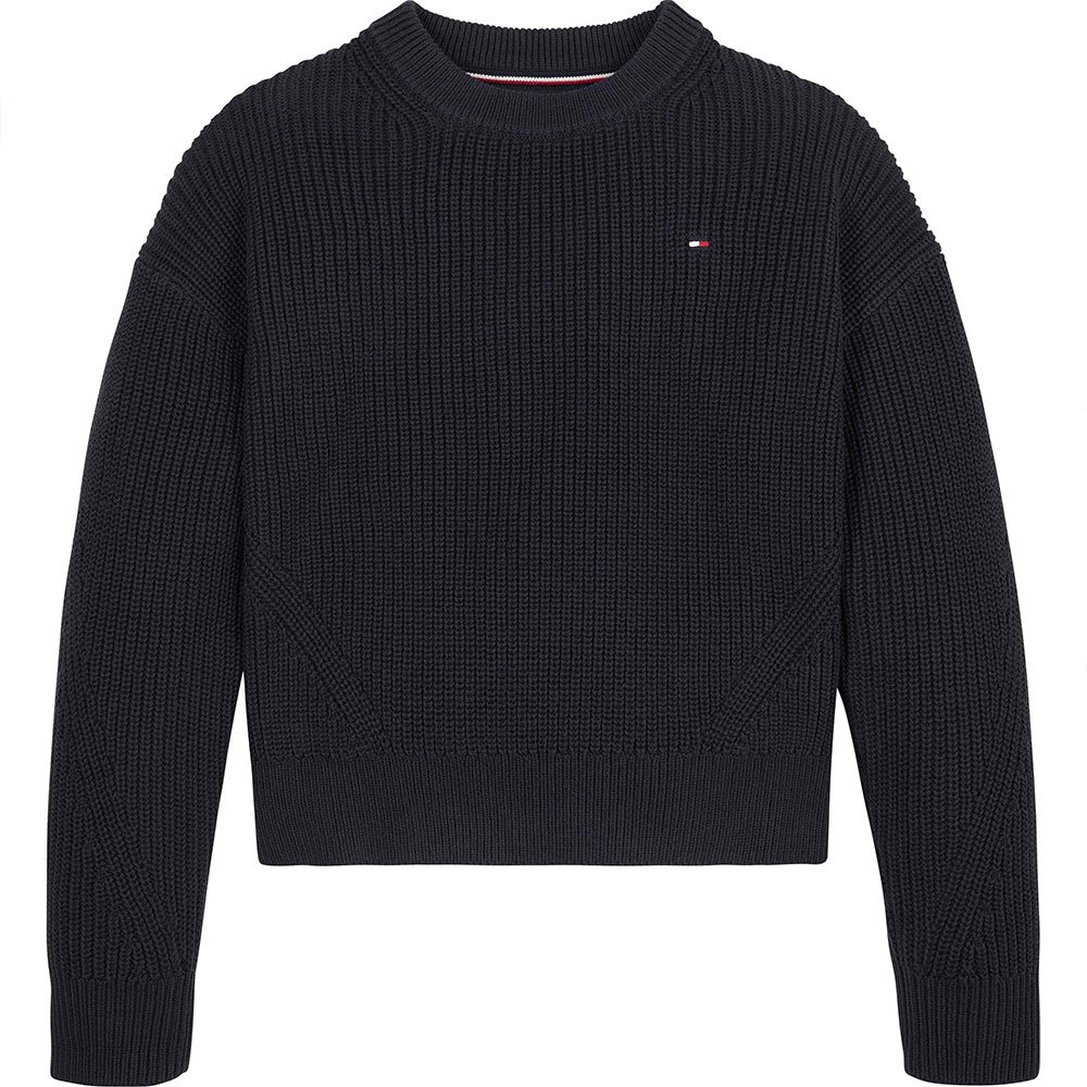 Tommy Hilfiger Essential Sweater Sort 10 Years Pige