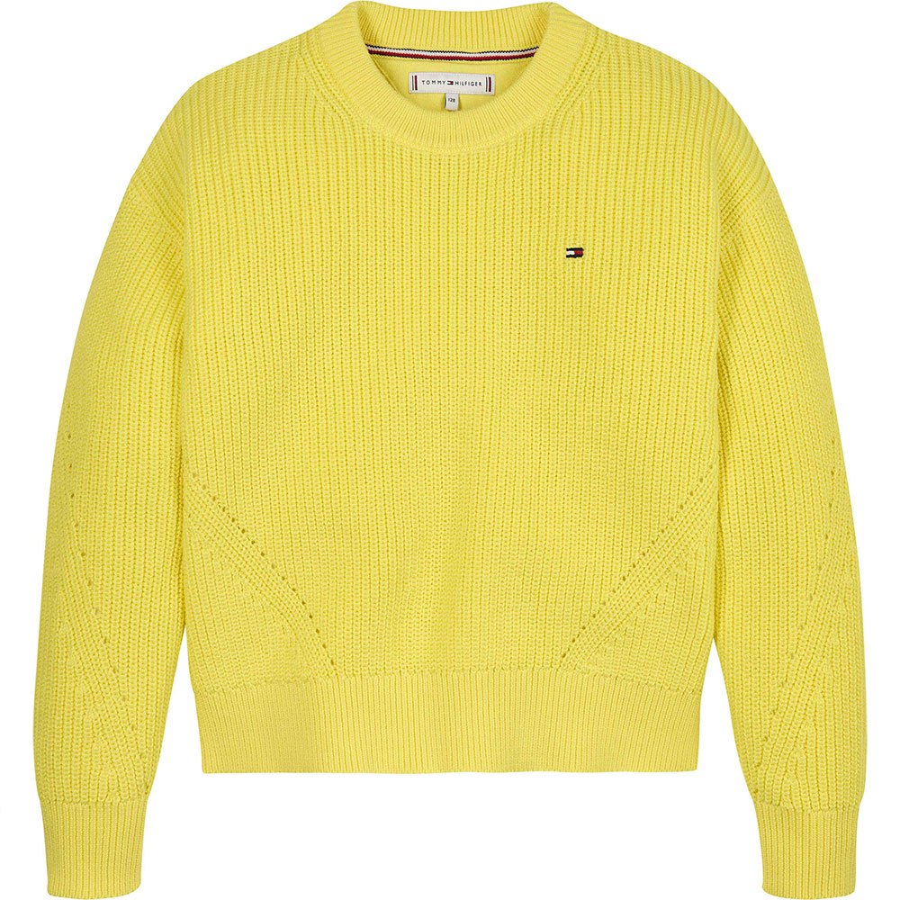 Tommy Hilfiger Essential Sweater Gul 8 Years Pige
