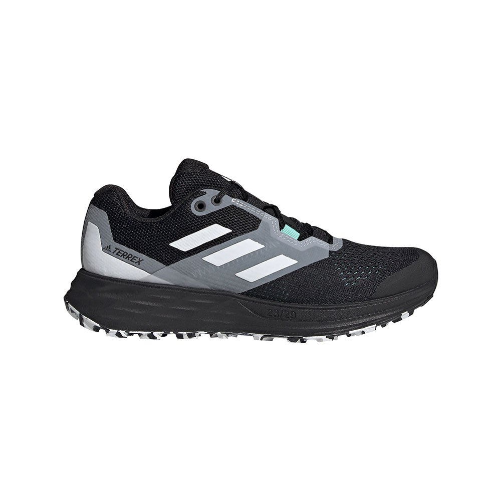Adidas Terrex Two Flow Trail Running Shoes Sort EU 39 1/3 Kvinde