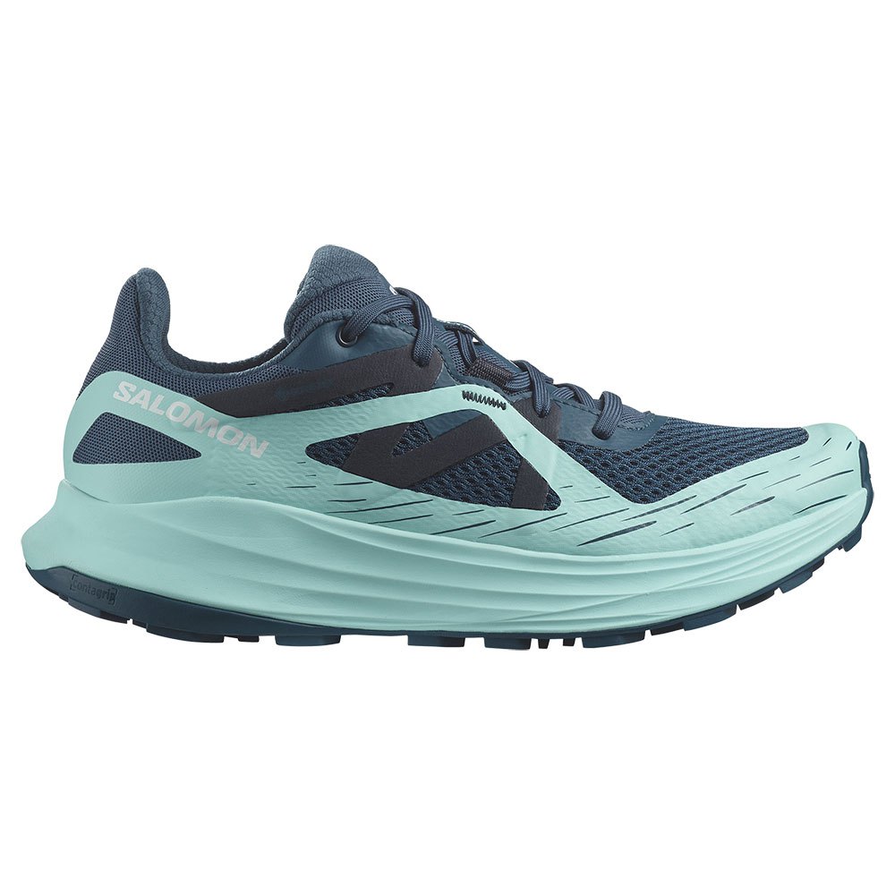 Salomon Ultra Flow Goretex Trail Running Shoes Blå EU 36 2/3 Kvinde