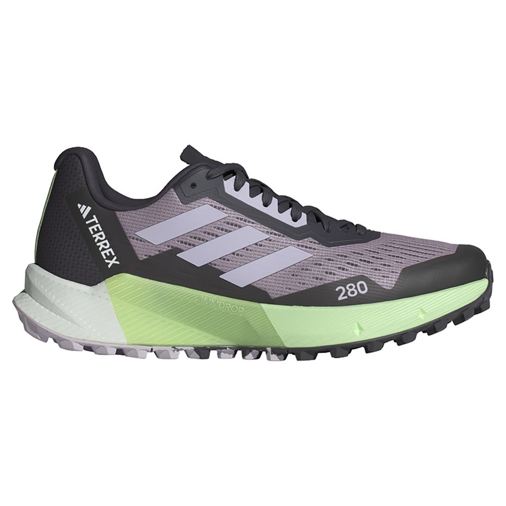 Adidas Terrex Agravic Flow 2 Trail Running Shoes Grå EU 38 Kvinde