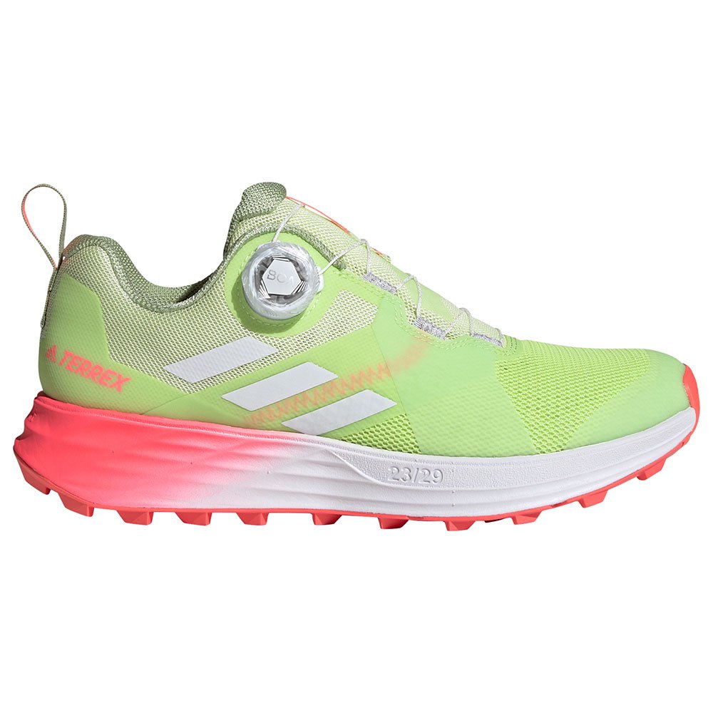 Adidas Terrex Two Boa Trail Running Shoes Grøn EU 36 Kvinde