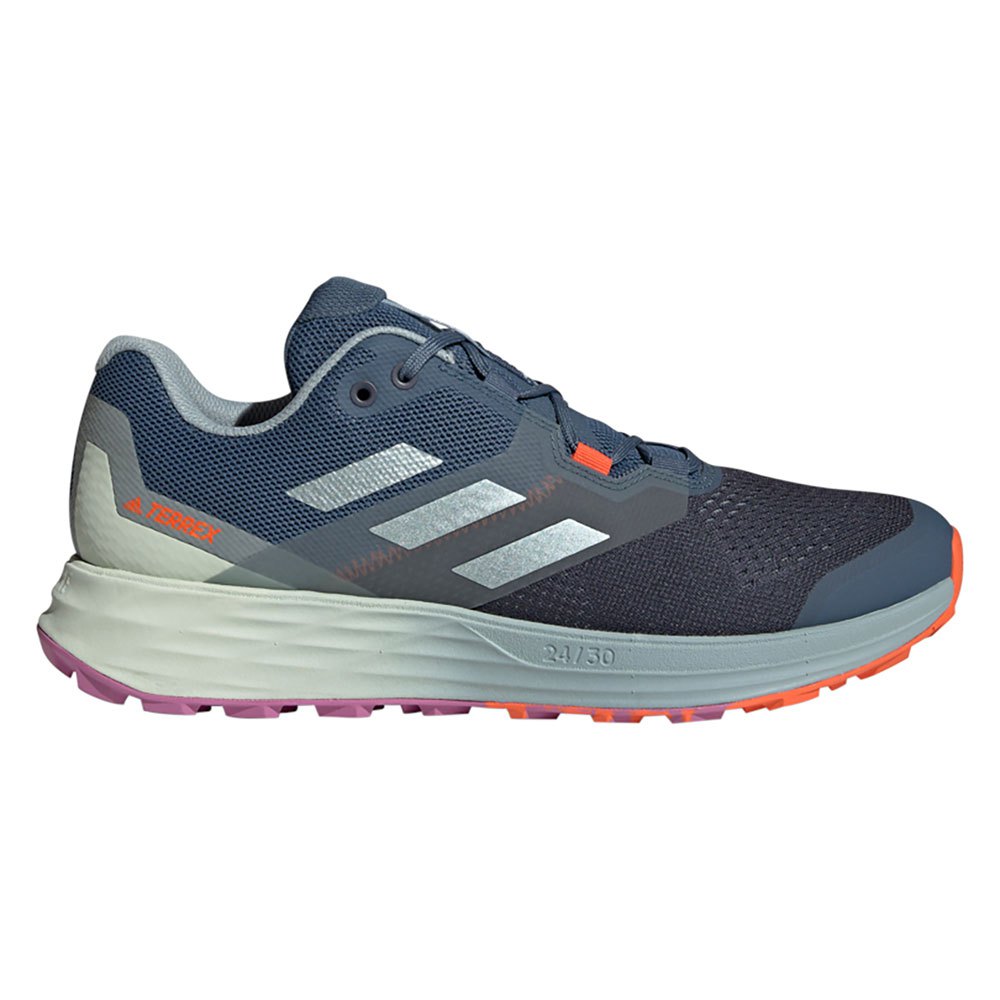 Adidas Terrex Two Flow Trail Running Shoes Blå EU 40 Mand