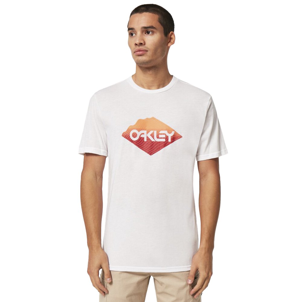 Oakley Apparel Rough Edge B1b Short Sleeve T-shirt Hvid S Mand