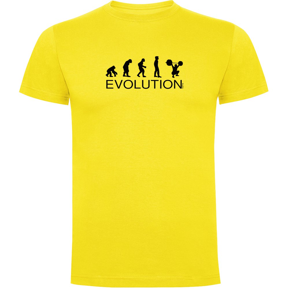 Kruskis Evolution Train Short Sleeve T-shirt Gul S Mand