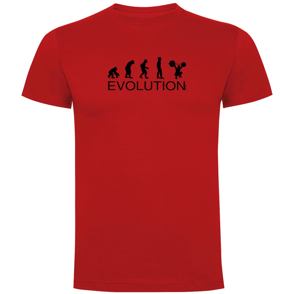 Kruskis Evolution Train Short Sleeve T-shirt Rød S Mand