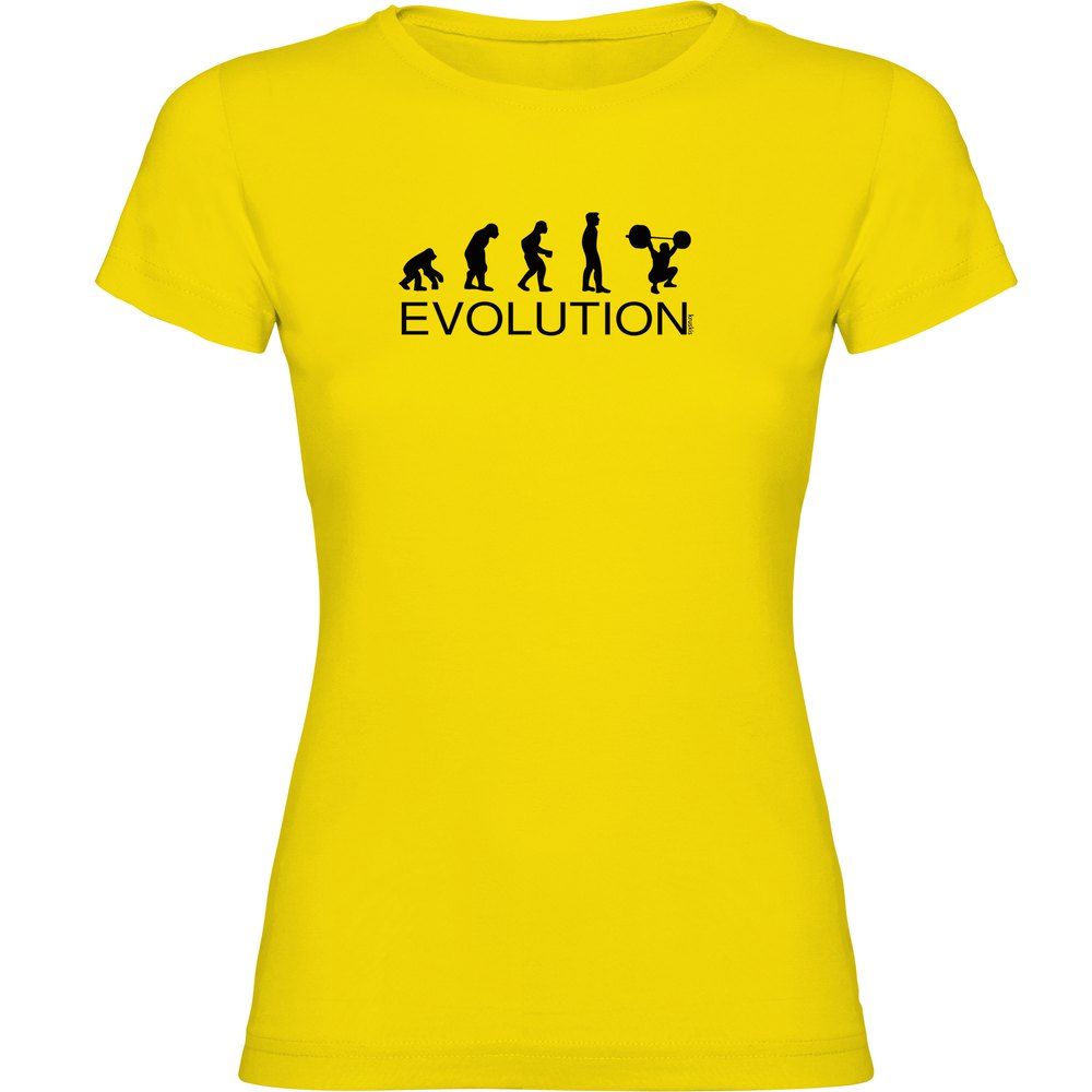 Kruskis Evolution Train Short Sleeve T-shirt Gul S Kvinde
