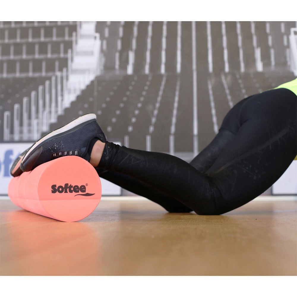 Softee Foam Roll Deluxe Home Trainer Rosa 90 x 15 cm