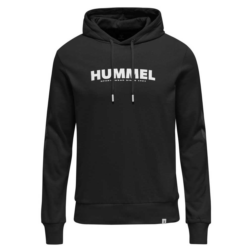 Hummel Legacy Logo Hoodie Sort 2XS Mand