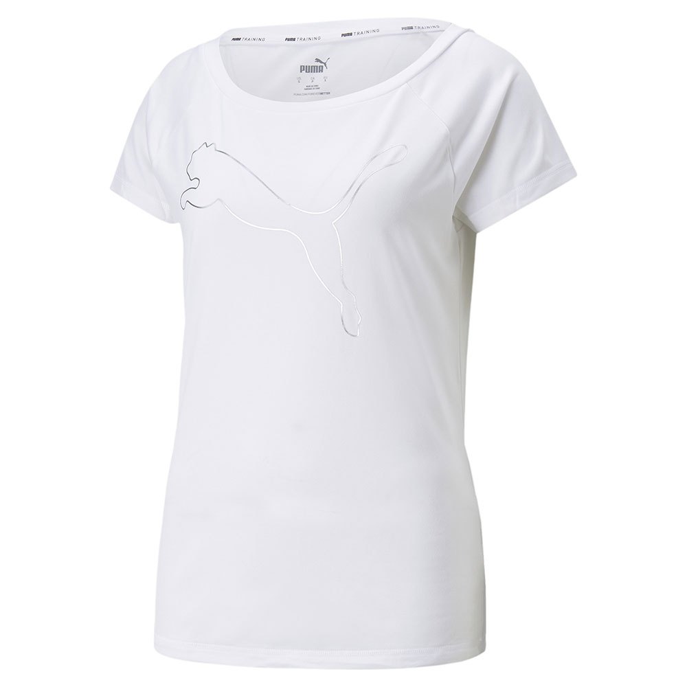 Puma Favorite Cat T-shirt Hvid S Kvinde