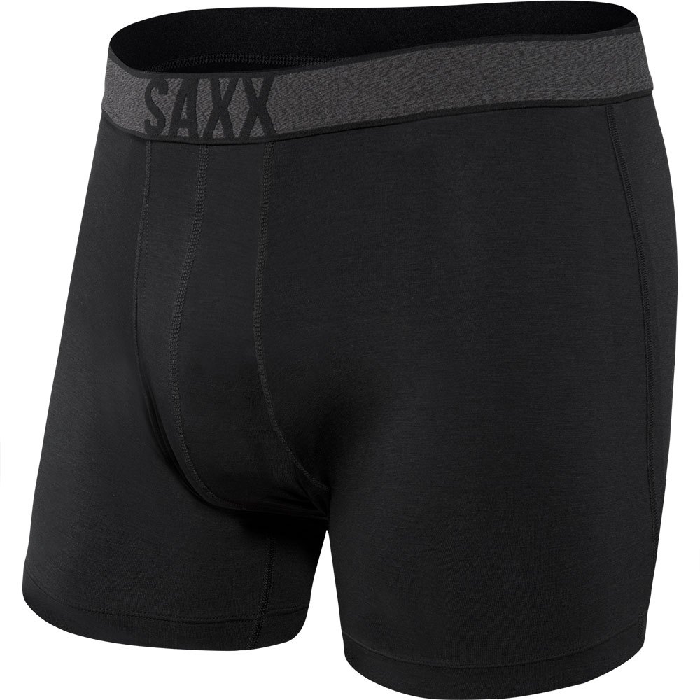 Saxx Underwear Viewfinder Fly Slip Boxer Sort S Mand