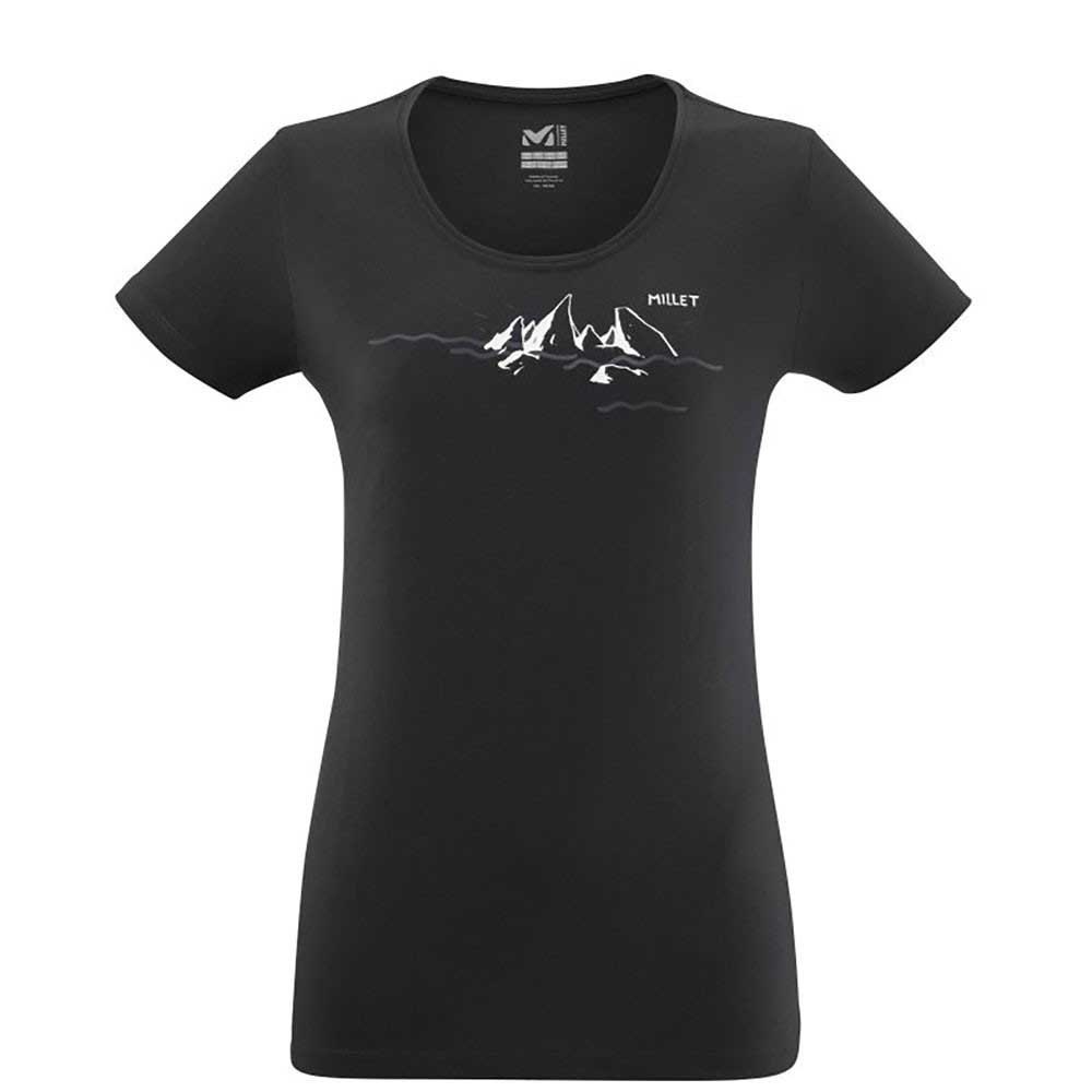 Millet Divino Short Sleeve T-shirt Sort S Kvinde