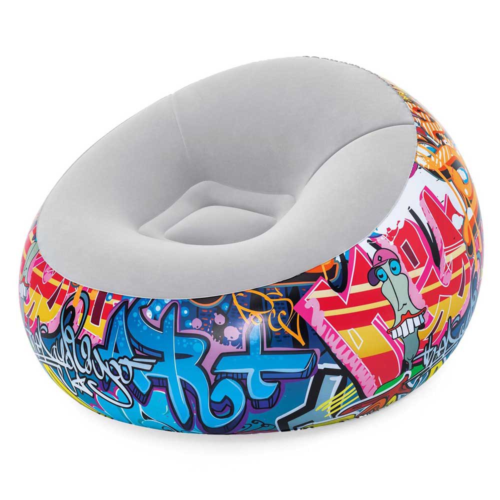 Bestway Graffitti Air Chair Flerfarvet 112x112x66cm