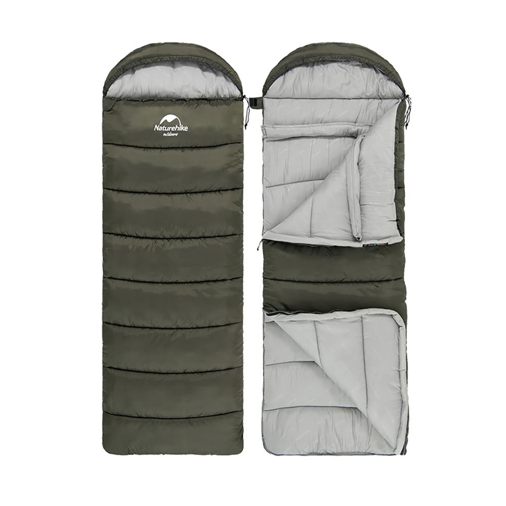 Naturehike Banff U 250 S Sleeping Bag Grøn 190+30 x 75 cm