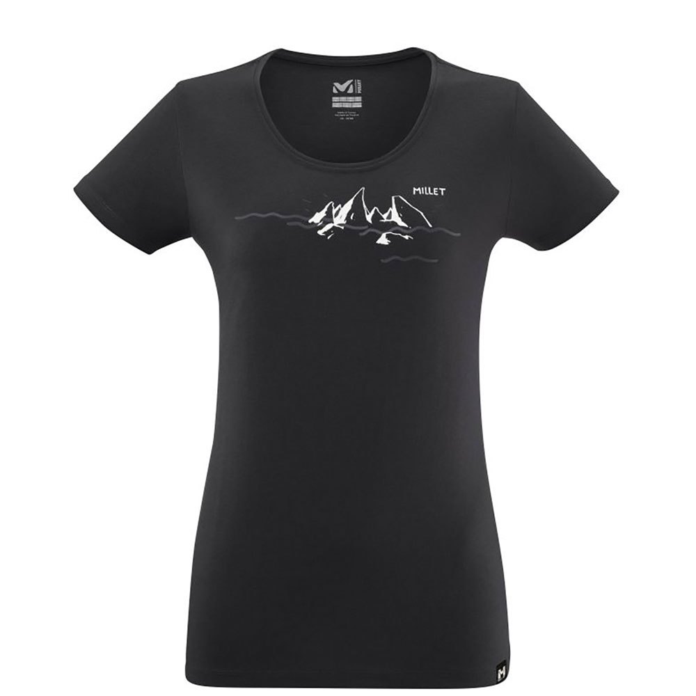 Millet Divino Short Sleeve T-shirt Sort L Kvinde