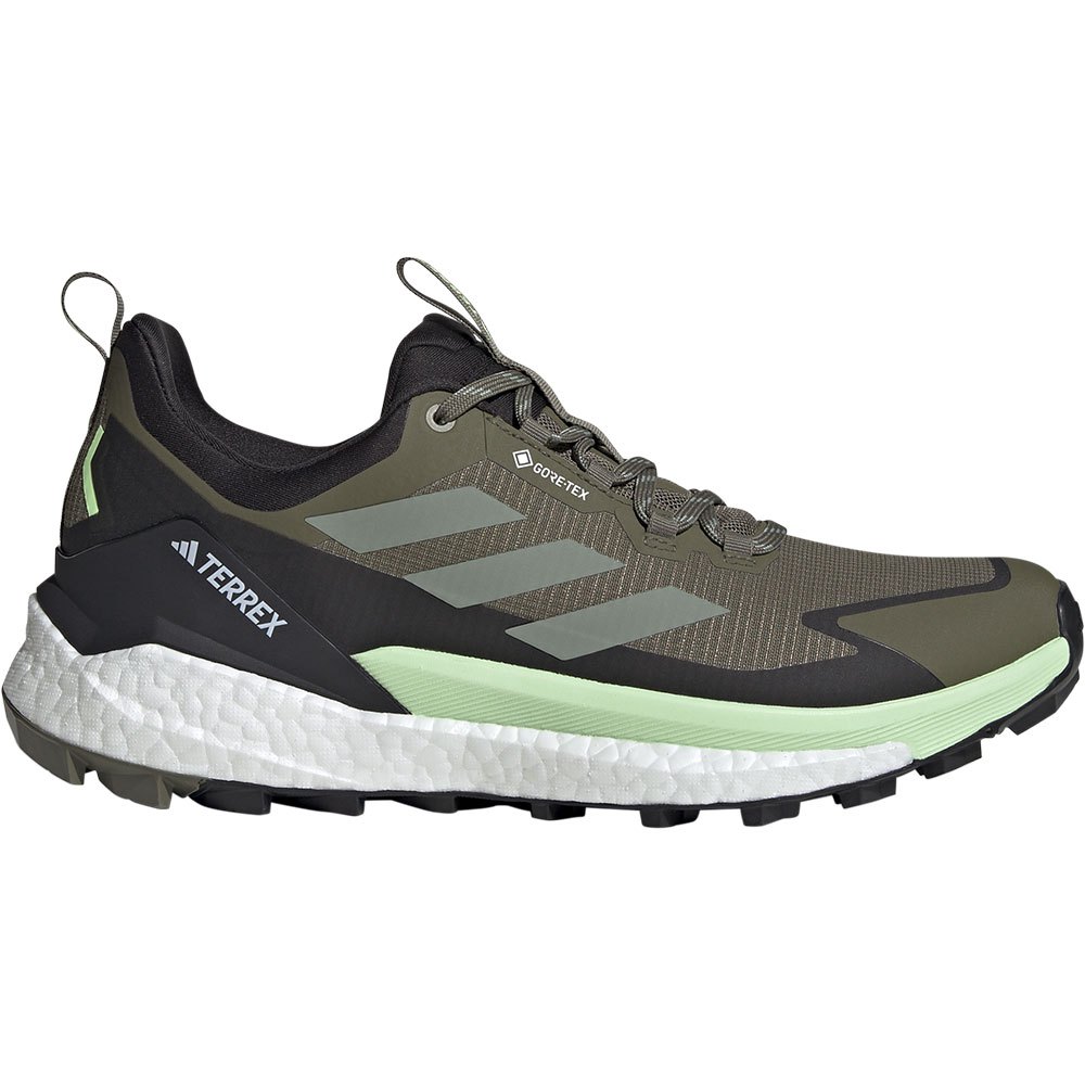 Adidas Terrex Free Hiker 2 Low Goretex Hiking Shoes Grøn EU 44 2/3 Mand