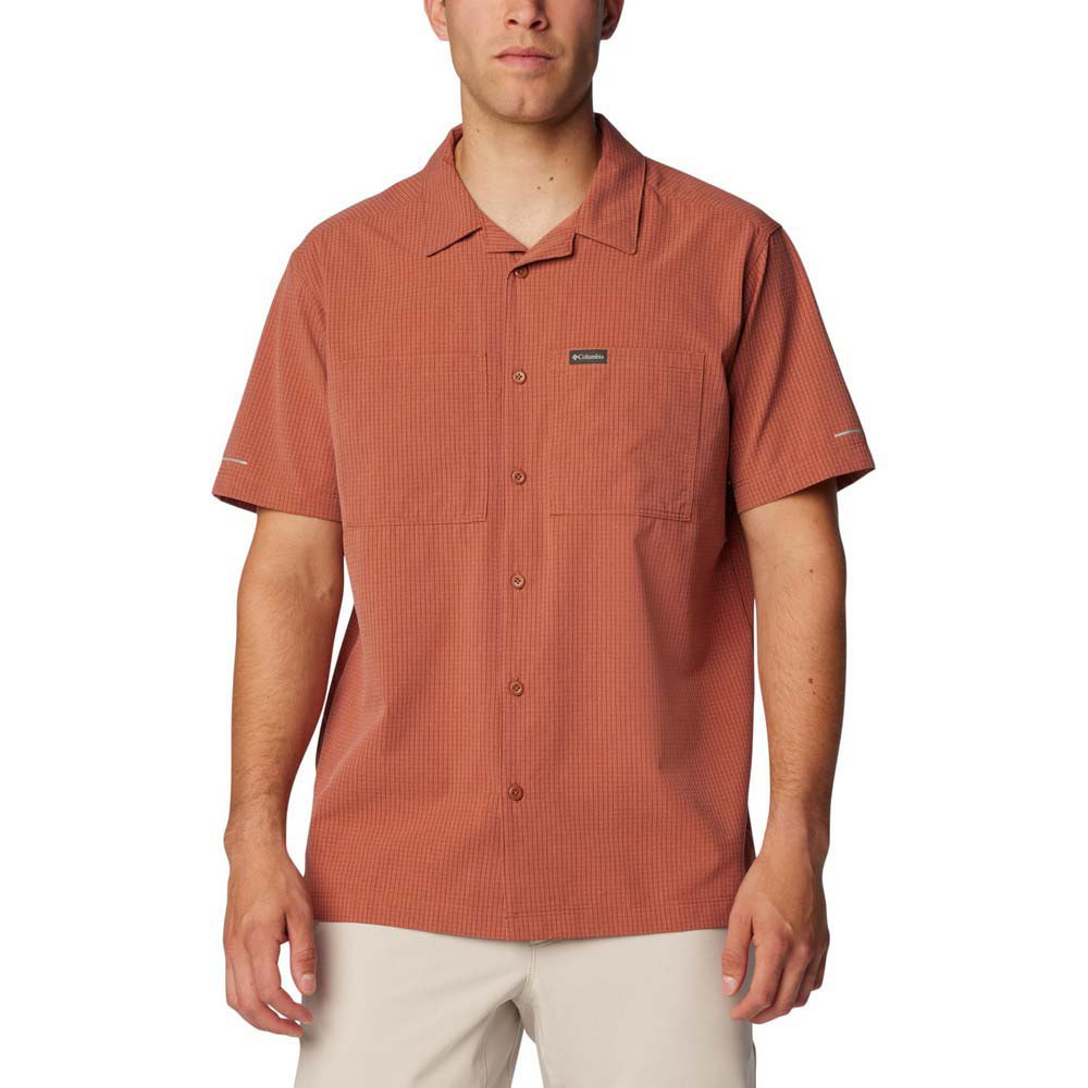 Columbia Black Mesa™ Short Sleeve Shirt Orange L Mand