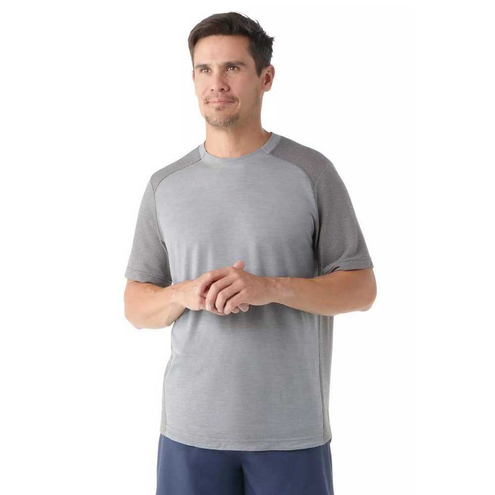 Smartwool Active Mesh Short Sleeve T-shirt Grå L Mand