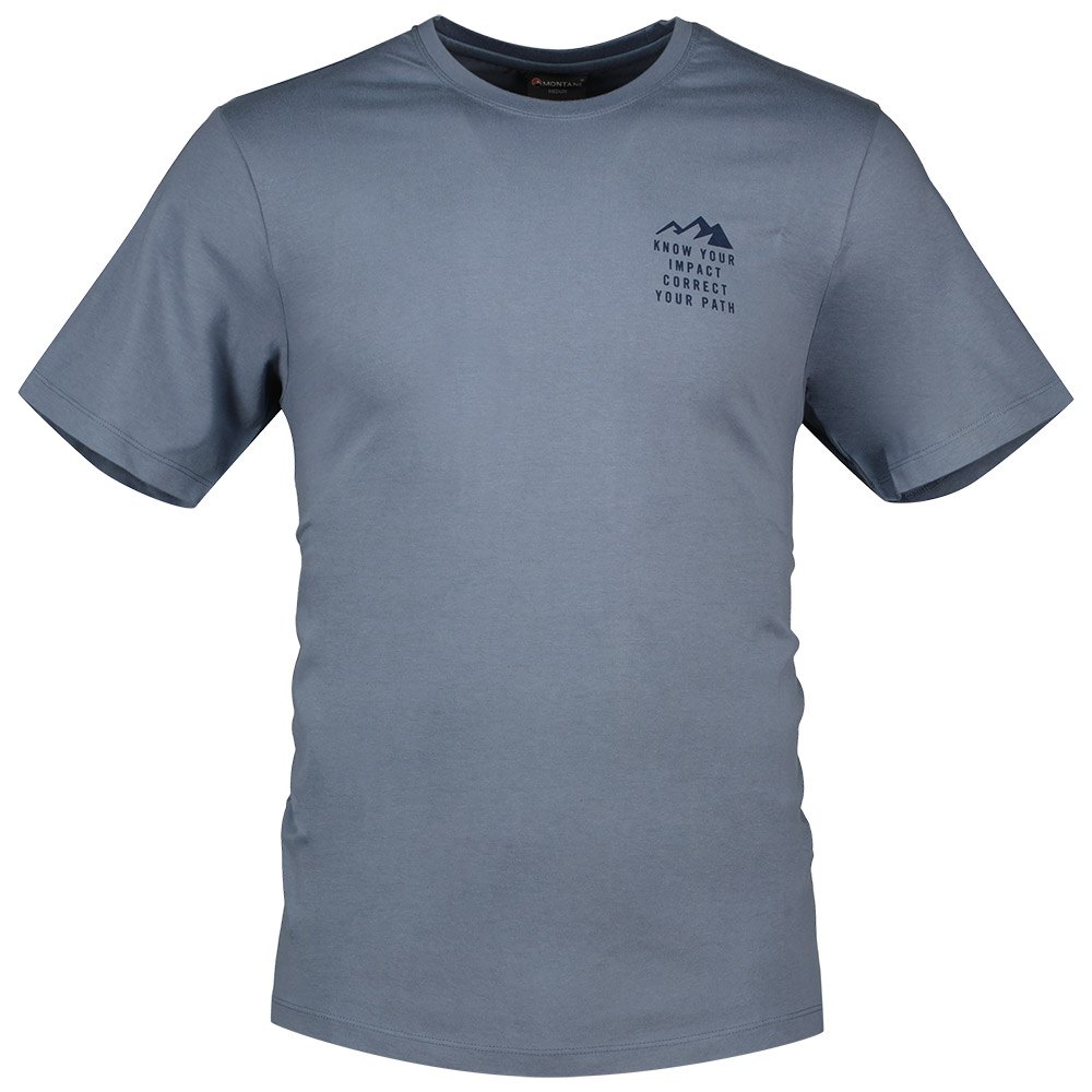 Montane Impact Compass Short Sleeve T-shirt Blå XS Mand