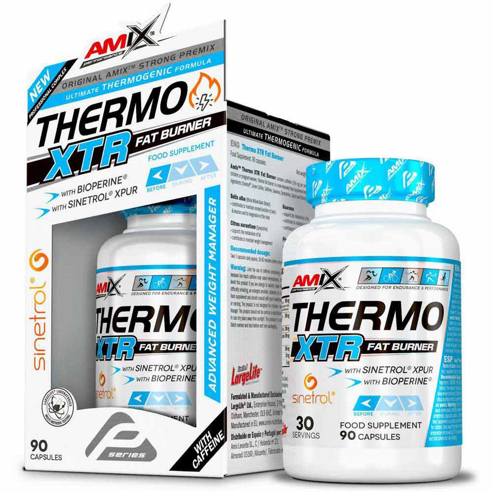 Amix Thermo Xtr Fat Burner 90 Units Neutral Flavour Hvid