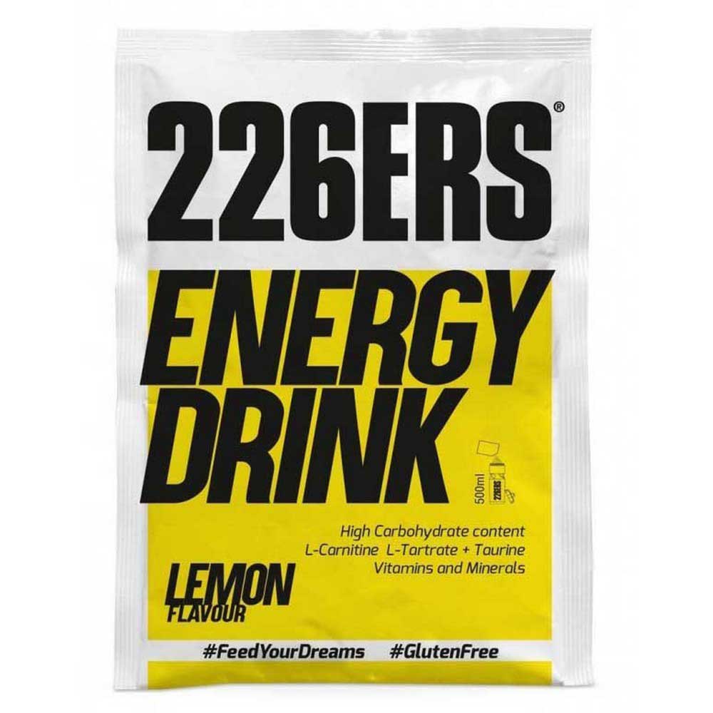 226ers Energy Drink 50g 15 Units Lemon Monodose Box Transparent