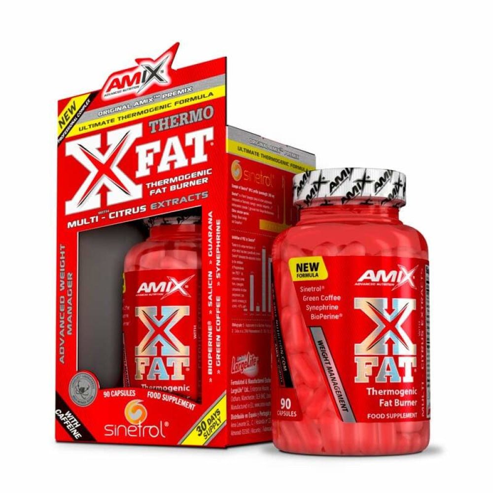 Amix X Fat Thermogenic Fat Burner 90 Units Transparent