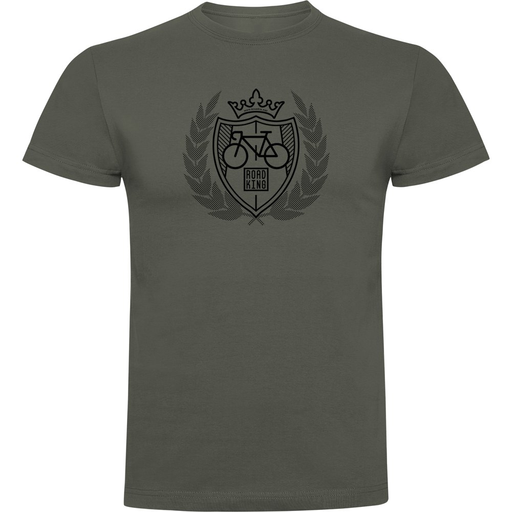 Kruskis Road King Short Sleeve T-shirt Grøn S Mand